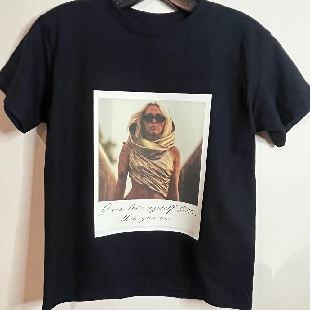 Polaroid Women's Black T-shirt